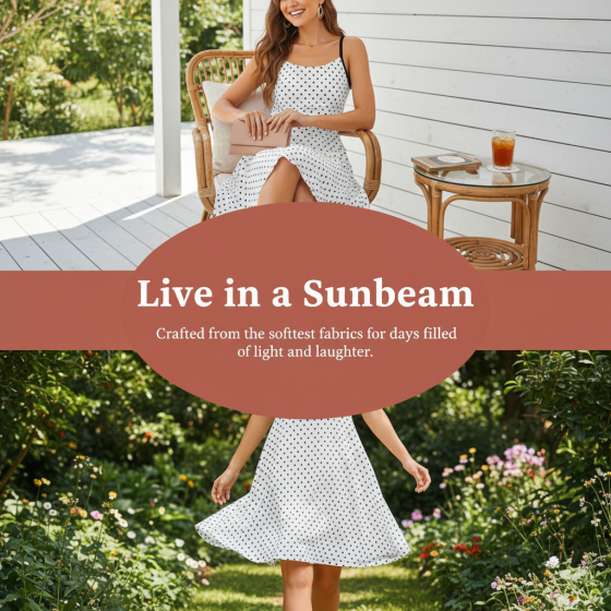 Customizable pattern halter dress, elegant for summer